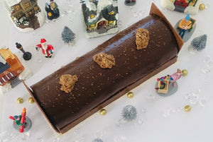 Bûche de Noël "Chocolat Praliné"